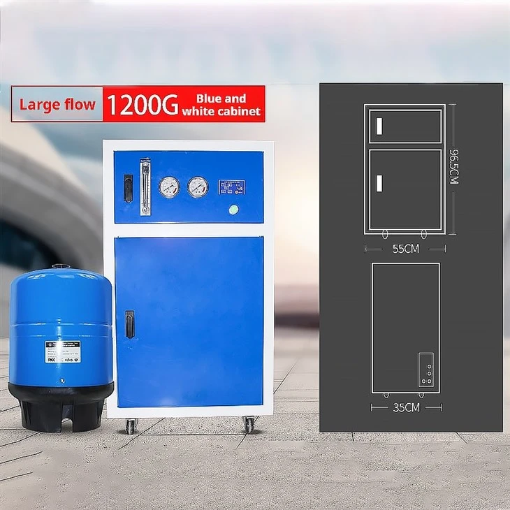 5-level Reverse Osmosis Commercial RO Machine factory